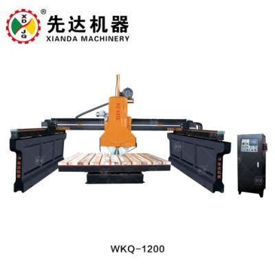 Xianda Block Cutting Machine with Middle Size Full Automatic Stone Edge Cutting Bridge Saw for Medium-Size Marble Granite Block in Poland