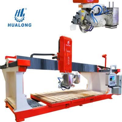 Hualong Machinery Hknc-650X Multifunction 5 Axis CNC Stone Machine