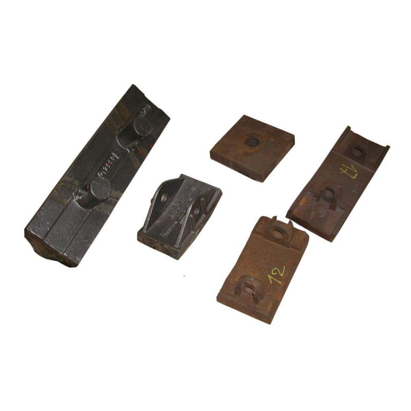 High Manganese Steel Components for Mining Machine - Shredder Liners, Crusher Hammers, Plates