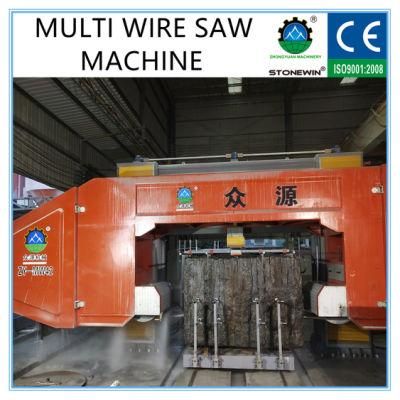 Functional Slab Cutting Multi Wire Saw Machine Block Processing