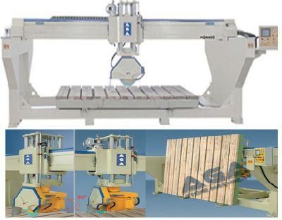Automatic Stone Bridge Saw with Head Rotation 90 Degrees Cutting Granite Marble Quartz (HQ600D)