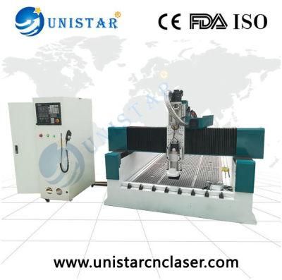 Jinan Unistar High Precision Atc Tool Changer CNC Stone Engraving Machine with CE