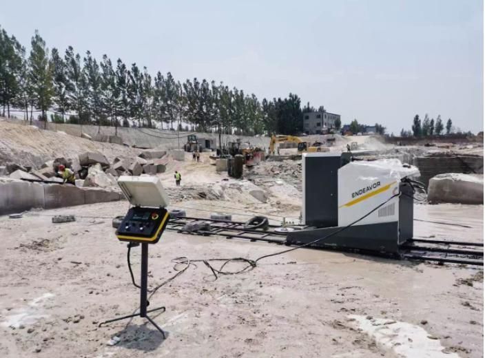 New Generation Wire Saw Machine for Granite and Marble Quarry Cutting