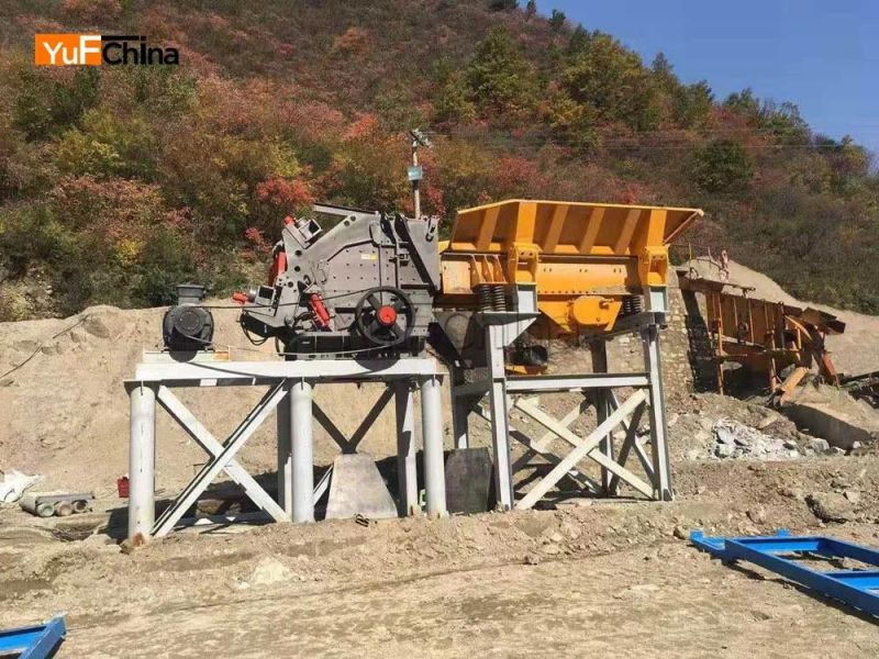 Wheeled Mobile Impact Crusher Station