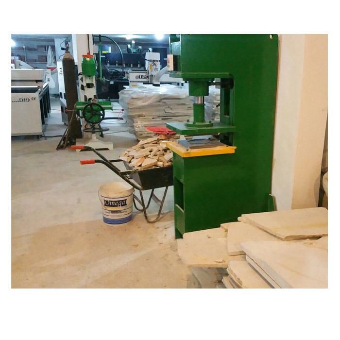 Hydraulic Stone Stamping Machine for Recycling Waste Stone Tiles