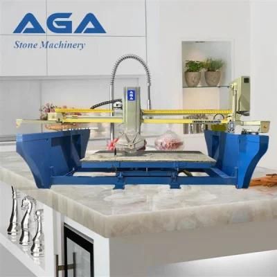 Laser Bridge Saw Machine for Granite Countertop Kitchen Top Tile Fits All Stone (XZQQ625A)