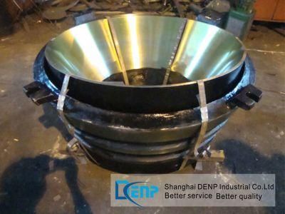 Concave and Mantle for Cone Stone Crusher Aggregate Processing Equipment