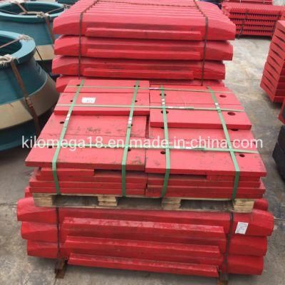 Impact Crusher Parts Square Steel Impact Liner Blow Bar for Sale