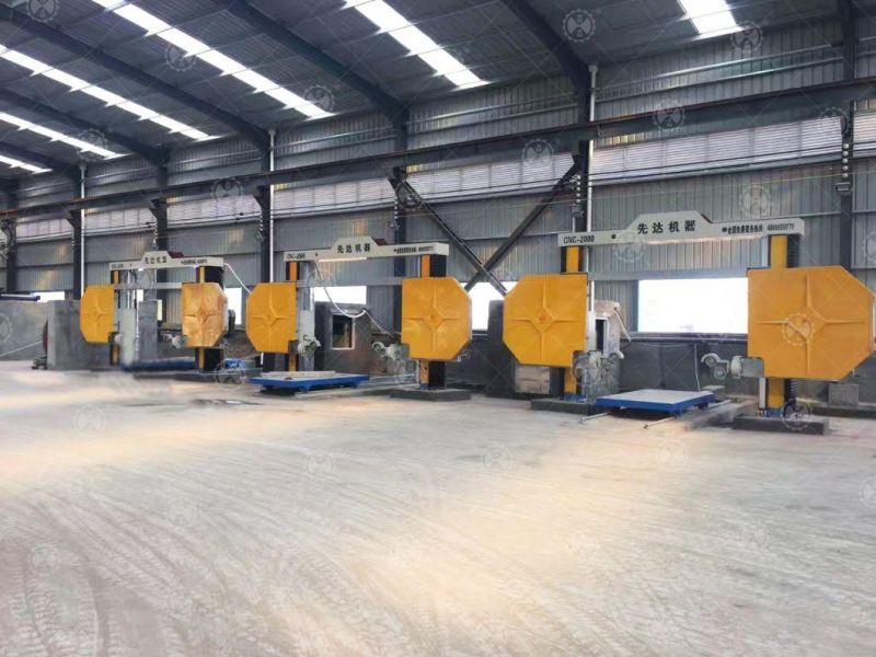 CNC - 3000 CNC Stone Cutting Machine for Marble and Granite/ Diamond Wire Saw Machine
