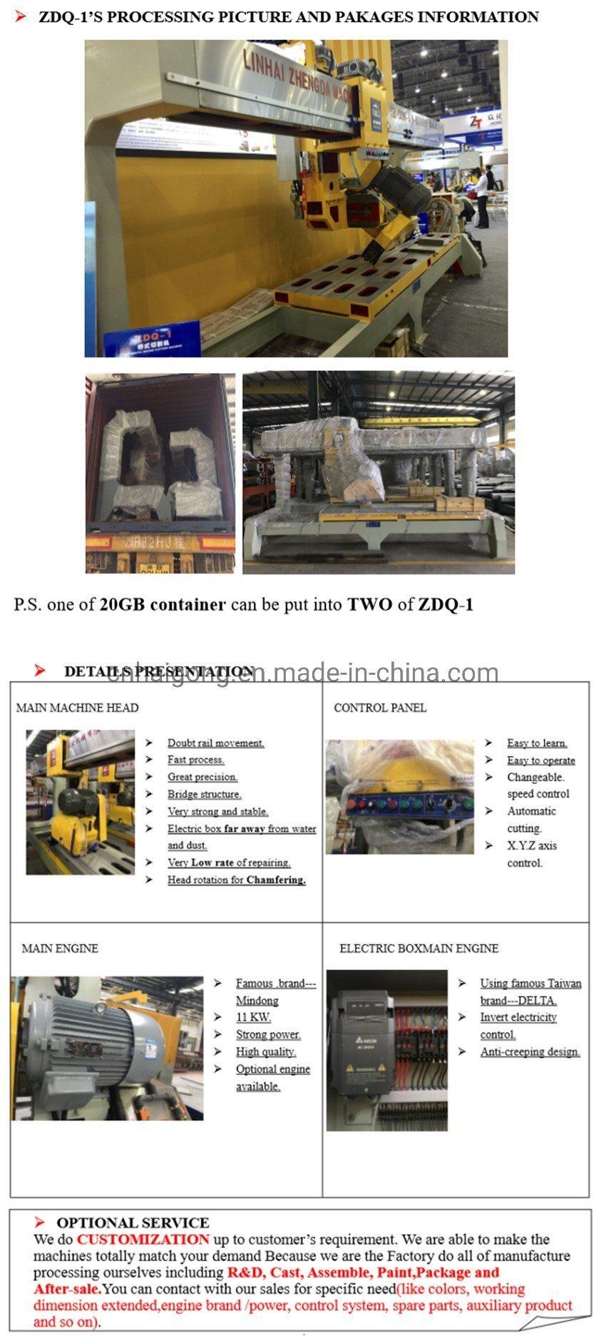 Automatic Bridge Edge Cutting Machine for Granite Marble and Quartz
