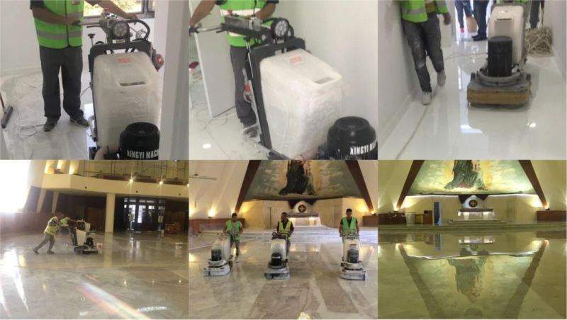 High Precision Marble Concrete Floor Grinder with Ladder Price