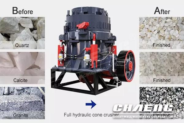 Large Capacity Stone Crusher Cone Crusher for Sand Stone Crushing Plant