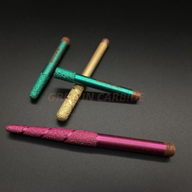 Gw Carbide- Brazed CNC Stone Carving Knife, Stone Carving Tools, Embossed Words, Granite Diamond Carving Machine Tool with High Resistance and Good Quality