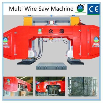 Zhongyuan 6.3mm 7.3mm Block Cutting Diamond Multi Wire Saw Machine