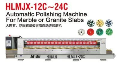 Full Automatic Marble Granite Slab Polishing Line Machine