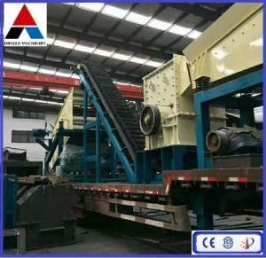 Portable Mobile Crushing Plant for Limestone Aggregates