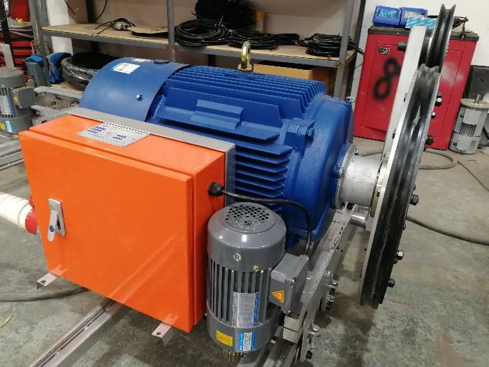 22 Kw Semi-Automatic Tile Cutter Wire Saw Machine for Concrete Cutting