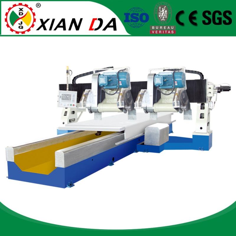 Cnfx-2800 CNC Four Blade High Effecient Gantry Style Stone Cutting Machine for Stone Profiling