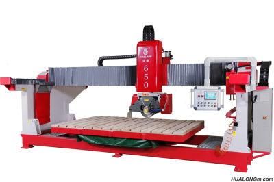 Hualong 2020 New Model Structure Optimized Good Quality Laser Bridge Cutting Machine Hlsq-650 for Stone Slab for Sale