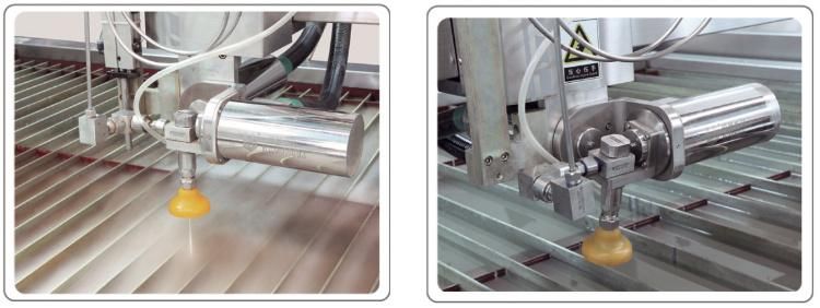 5 Axis CNC Water Jet Machine for Cutting Granite Stone