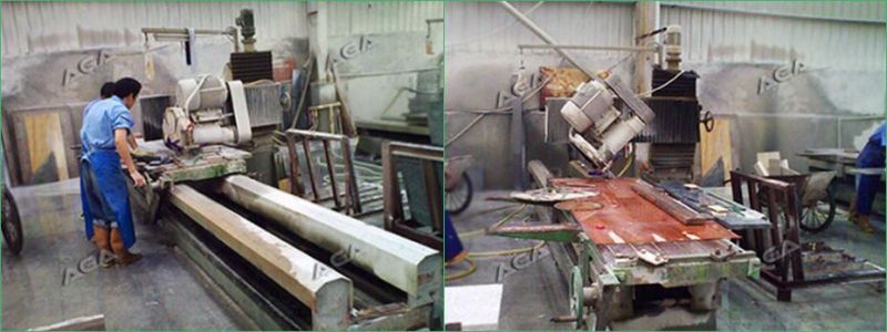 Stone Edge Cutting Stone Granite Marble Cutting Machine Cutting Bridge (QB600A/QB600B)