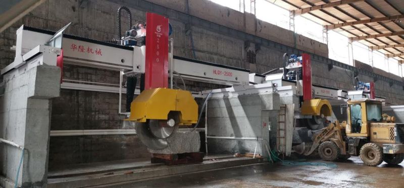 Hualong Stone Machinery Hlqy-3000 High Efficiency Multiblade Granite Stone Cutting Marble Saws Machine