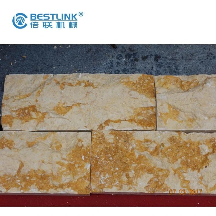 Bestlink Semi Automatic Mushroom Stone Splitting Cutting Machine for Sandstone Decorative Stone Breaking Machine