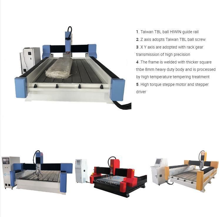 3D CNC Stone Router Sculpture Machine