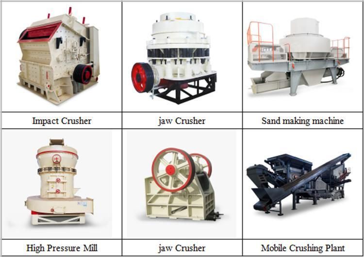 Impact Stone Crusher Machine Limestone Calcite Marble