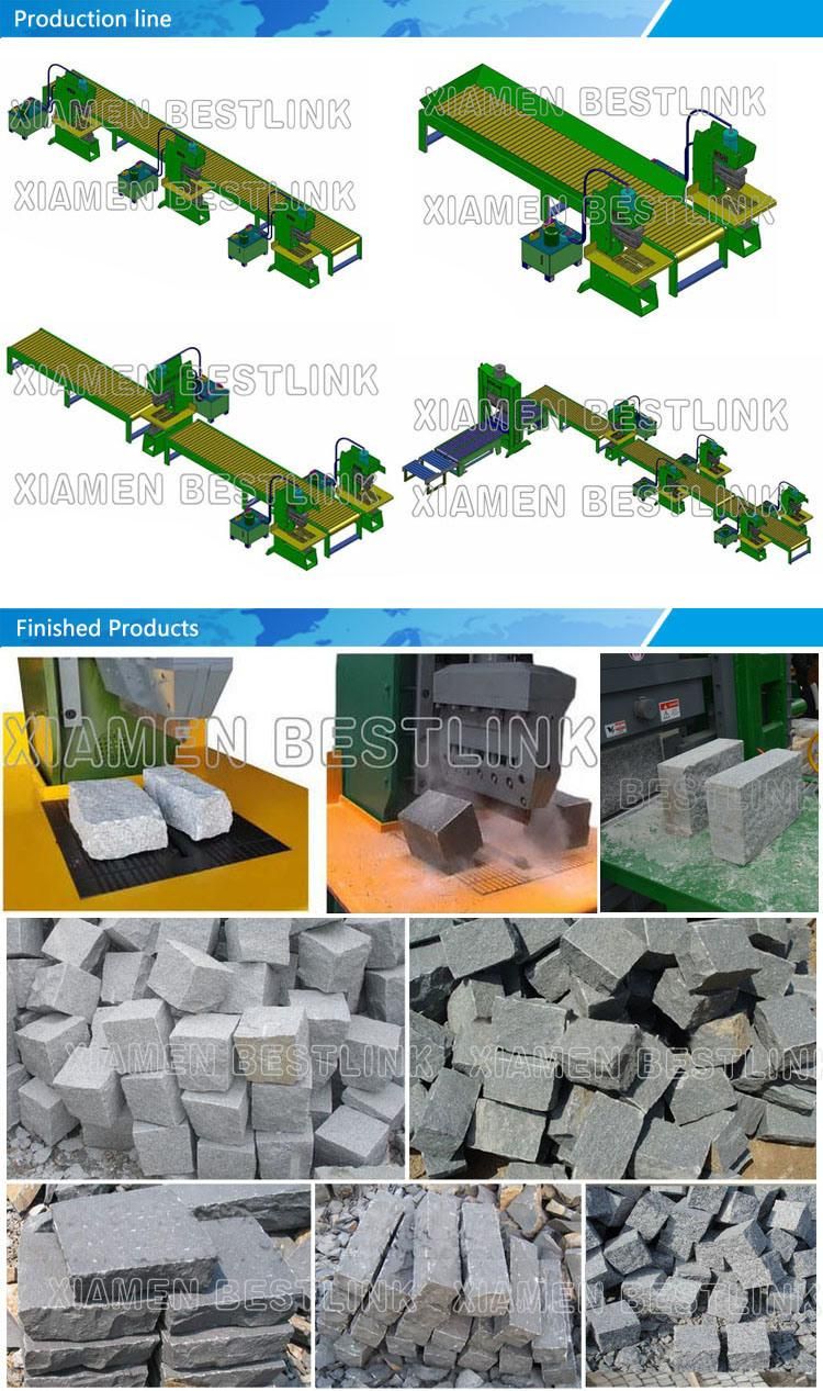 Hydraulic Stone Splitting Machine Paver Walling Splitter Guillotines