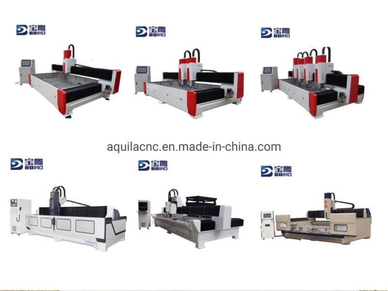 Bd3020h Stone CNC Machine Applied in 3D Relief of Granite and Milestone in Stone Processing Industry