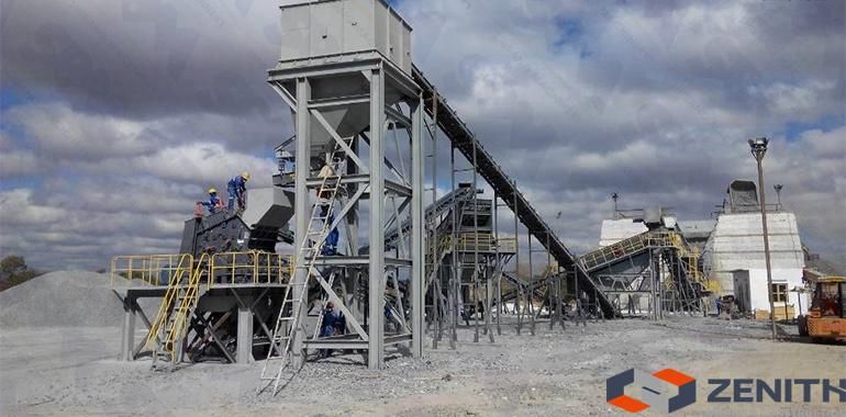 100 Tph Complete Stone Crushing Plant with CE