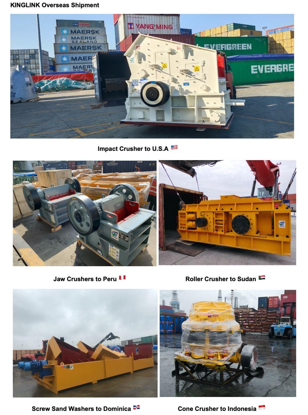 Rock Stone Jaw/Cone/Impact/VSI/Hammer/Roller Mobile Portable Crusher for Limestone/Granite/Riverstone/Basalt Quarry Crushing and Mining
