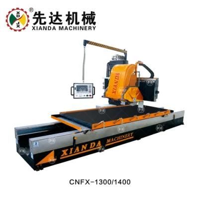 CNC Curve Linear Profiling Machine for Marble Granite Cnfx-1300/1400