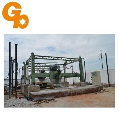China Marble Stone Cutting Machine with Horizontal blade