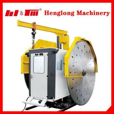 Double Blades Cutter Quarry Stone Block Cutting Machine