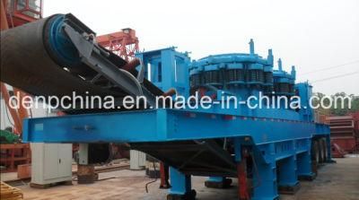 Best Efficiency Mobile Crushing Plant for Stone Crusher Rock Breaking Sand Making Plant