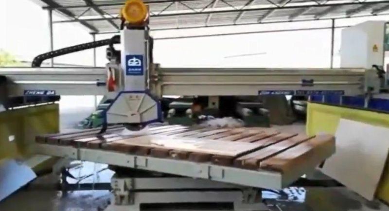 Infrared Automatc Bridge Stone Cutting Machine Granite Bridge Saw for Granite