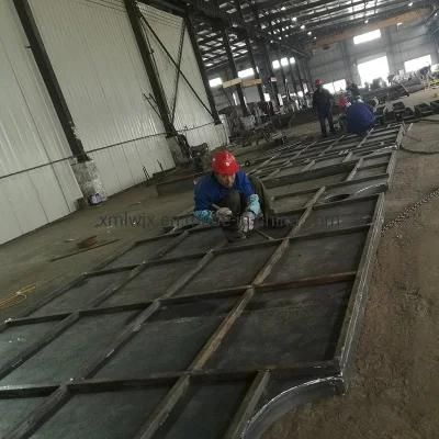 Retaining Wall Steel Galvanized Welded Channel 45 Degree