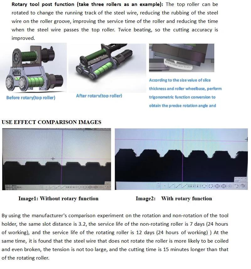 Half Conductor Application Gemstone Material Rotary Double Material Plate Multi-Wire Cutting/Sawing Machine