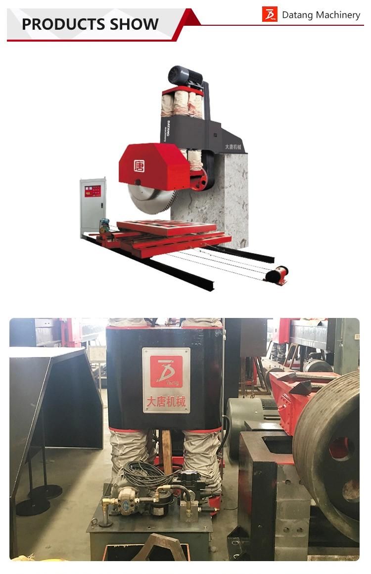 Datang Granite Rock Stone Cutter Block Slab Tile Cutting Saw Machine