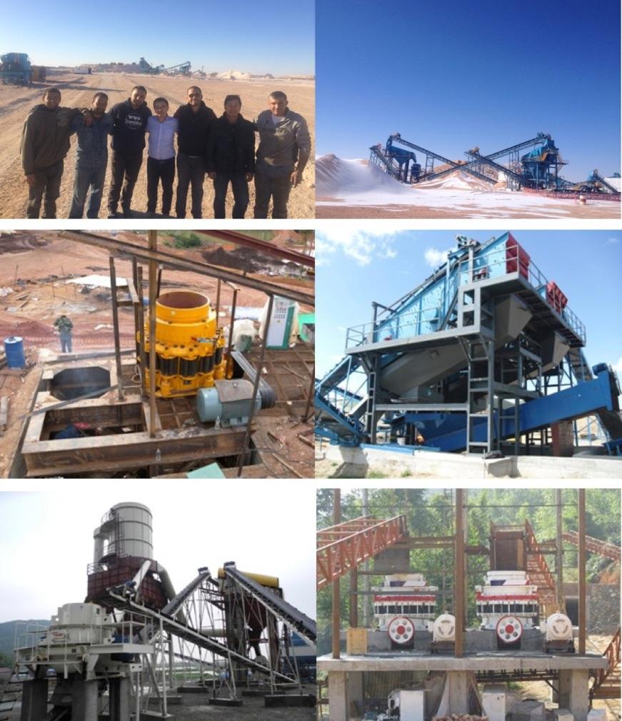 Basalt Stone Crushing Plant and Artificial Sand Making Production Plant