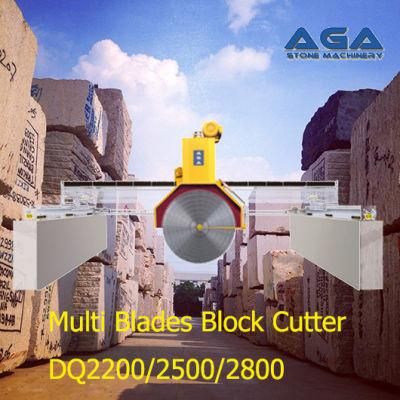 Multi Blades Block Cutting Machine to Cut The Granite/Marble (DQ2500)