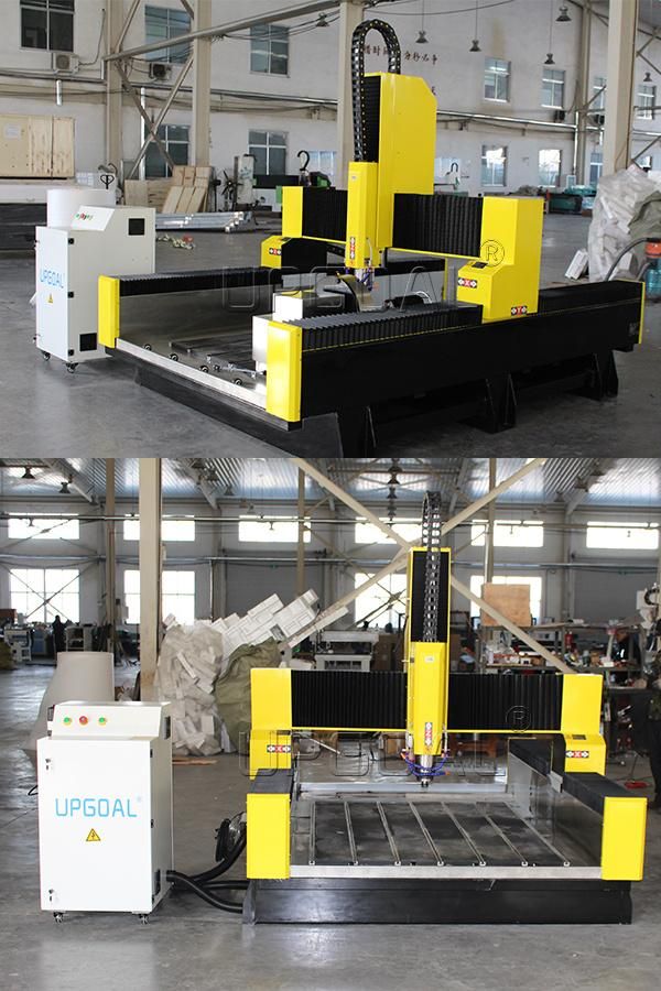Heavy Duty Tile Ceramic Stone CNC Engraving Machine 5.5kw 1300*1800mm