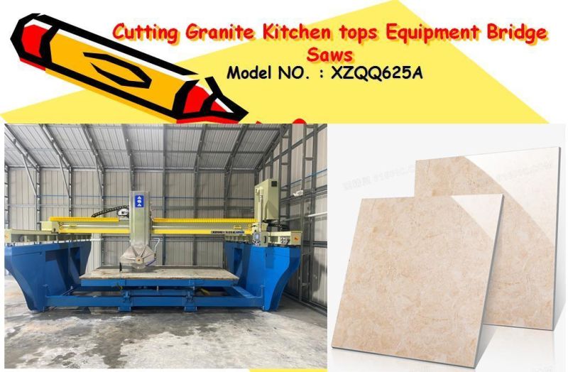 Stone Engraving Processing Machine for Cutting Granite Quartz Marble Slab (XZQQ625A)