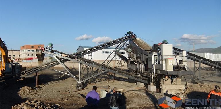 50-300tph Shanghai Zenith Profession Design Rock Crushing / Crusher Line