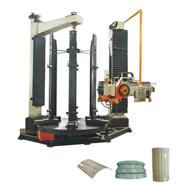 column cutting and polishing machine