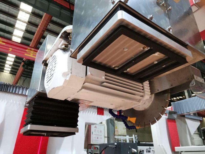 Hualong Stone Machinery Hsnc-450 High Efficiency Automatic Marble Slab Cutting Machine CNC Granite Tile Bridge Saw for Sale