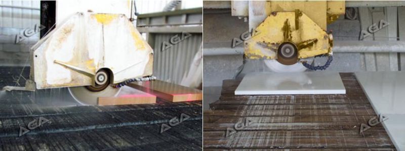 Mono Block Natural Stone Bridge Cutting Machine Processing Granite Marblehome Tile Countertop (HQ700)