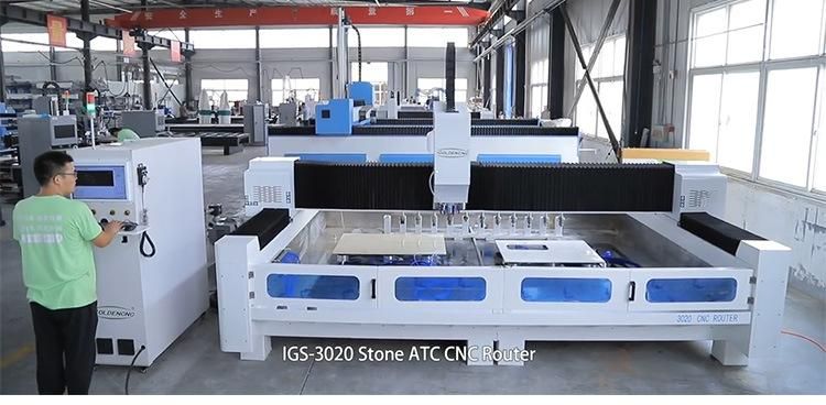 CNC Stone Carving Machine Granite Quartz Cutting Engraving Machine Marble Edge Polishing Machinery